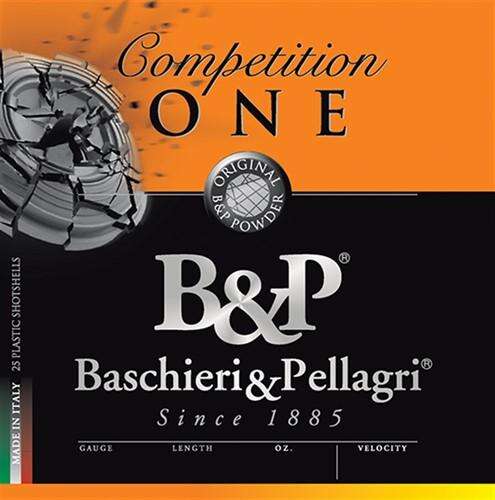 Ammunition Baschiere&Pellagri USA Inc. Ready Series 12Gauge Competition One G 12 ga. 2 3/4 Inch 7/8 oz. #9 1160fps 25 rounds/box